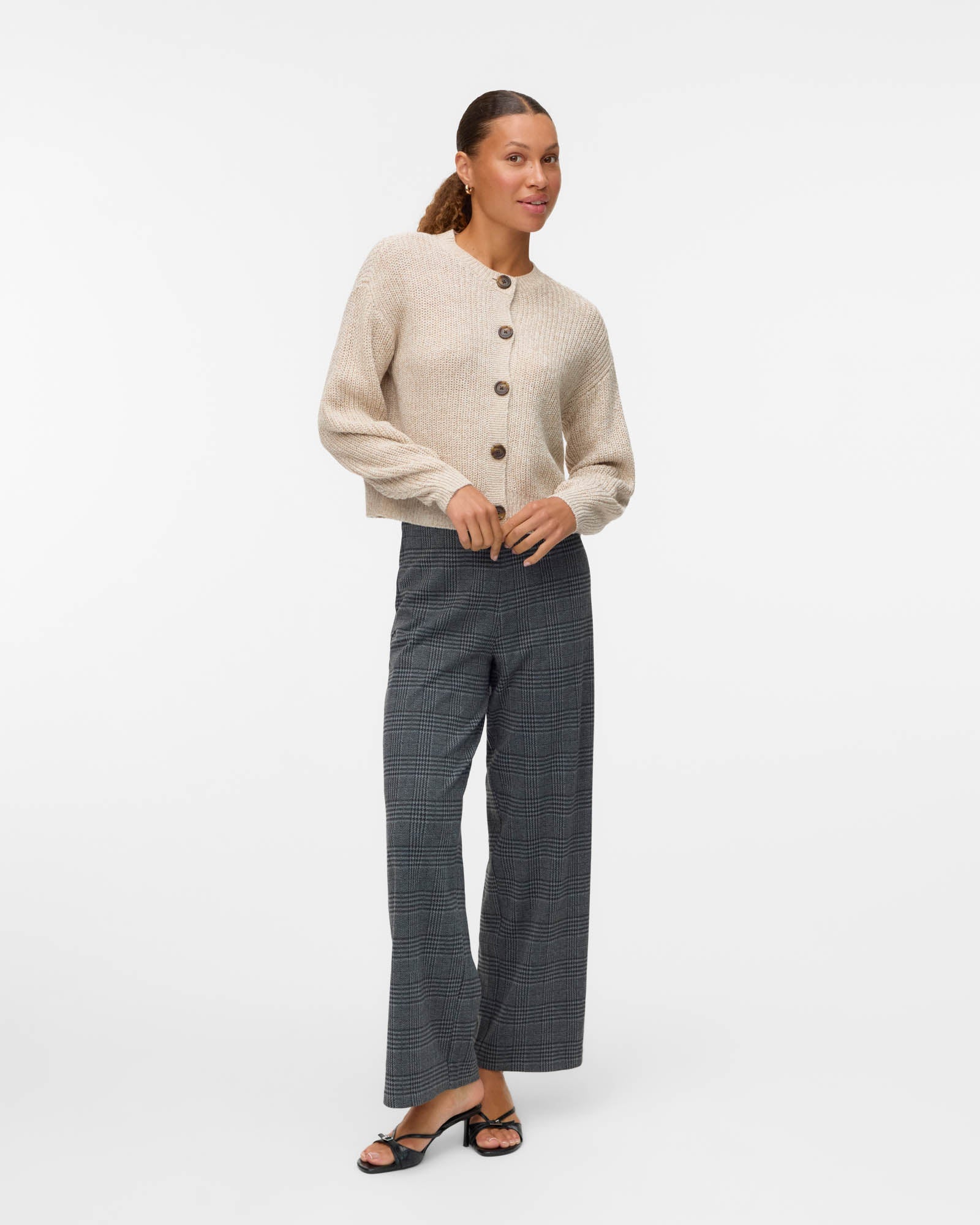 VMLEA O-NECK KNIT CARDIGAN